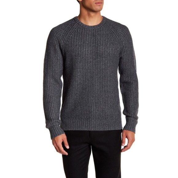 Jack Spade Other - Jack Spade Shaker Stitch Ribbed Crew Sweater